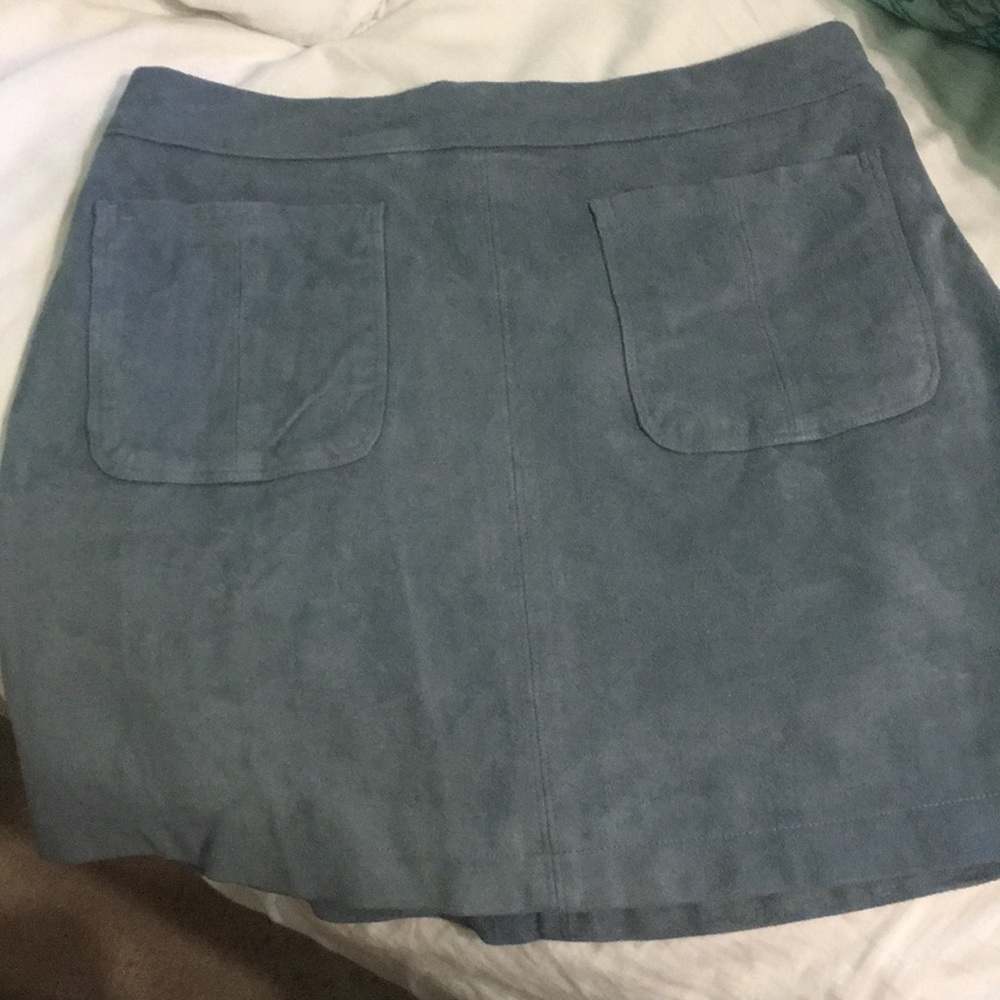 Blue skirt